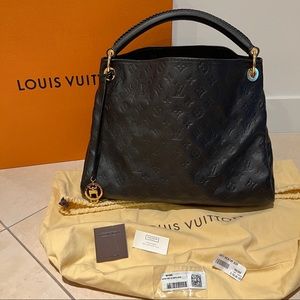 Louis Vuitton Artsy Empreinte Noir Black